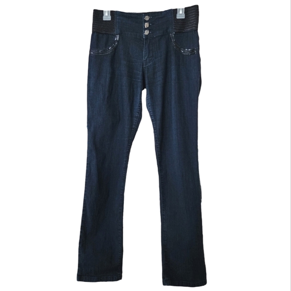 Uncensored Colombian Butt Lifting Blue Jeans Women's Size‎ 30 - Picture 1 of 9